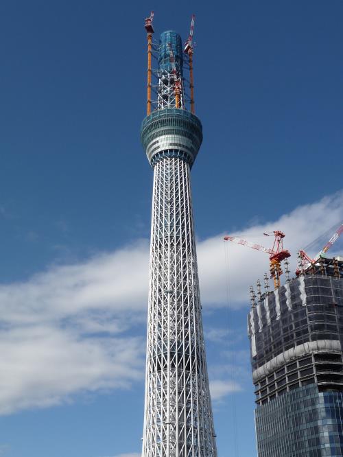 tháp truyền hình cao nhất thế giới Tokyo Skytree